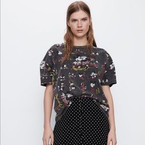 Brand new zara Micky mouse tshirt
